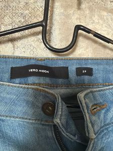 Light Wash Distressed Skinny Jeans