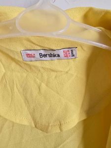 Pale Yellow Lightweight Longline Jacket