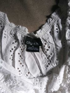 White Peasant Blouse