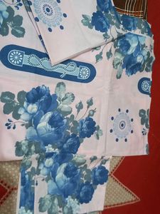 Pure Cotton Bedsheets Wth Pillow Cover