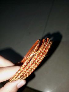 Beutifull Orange Bangles
