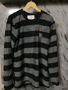 Cozy Striped Long Sleeve Top