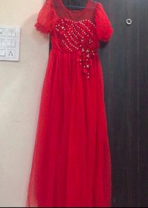 Red Princess Gown