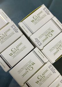 classic white soap