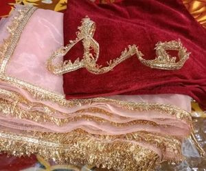 Elegant Pink Organza Saree with Embellished Blouse