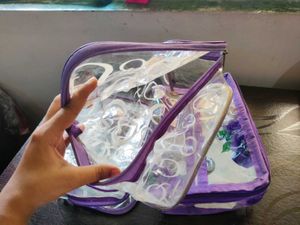 Floral Cosmetic Bag Set