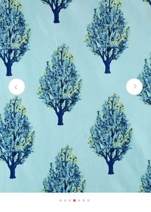 Cortina Turquoise Blue Set Curtain New With Tag