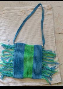 Handmade Crochet Sling Bag