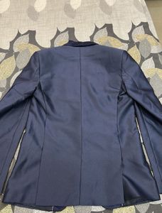 Navy Shawl Lapel 4 Piece Suit