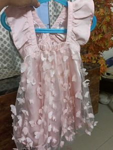 Pink Butterfly Dress