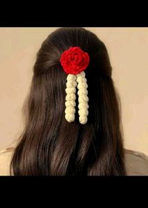 Handmade Red Rose gajra