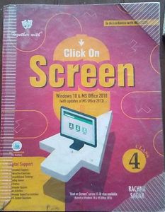 Click On Screen - Class 4 Computer Book