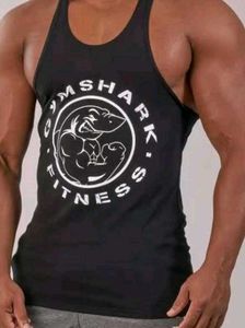 Men's Black Athletic Tank Top