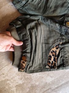 Tiger Print Shorts