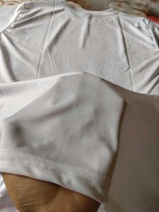 Men's White Graphic T-Shirt