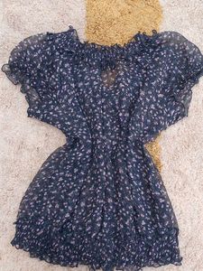 Chic Floral Smocked Top