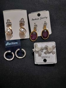 Assorted Fashion Earrings Set