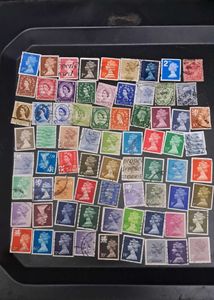 70+ British GB Queen stamps