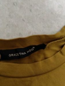 Mustard Yellow Midi Dress