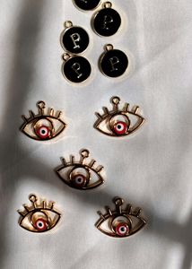 Red Eye Charm Nd Alphabet P