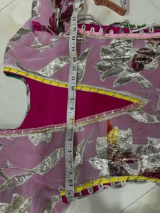 Beautiful Pink Floral Kurta