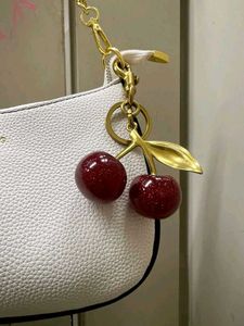 Cute Cherry Bag Charm 🍒