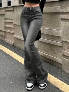 y2k Black Flare Jeans