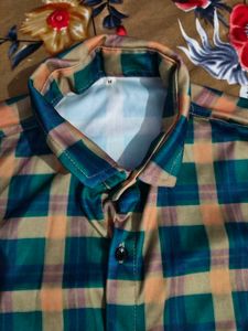 Men's Plaid Short Sleeve Shirt