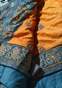 Designer saree and blouse