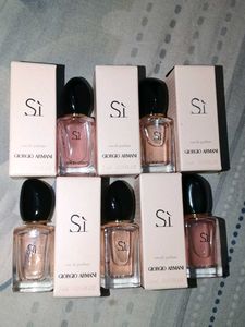 5 Giorgio Armani Si Eau de Parfum Miniatures