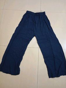 Navy Blue Palazzo Pants