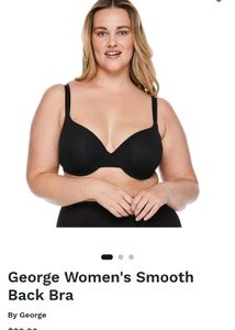 George Comfortable Black Everyday Bra