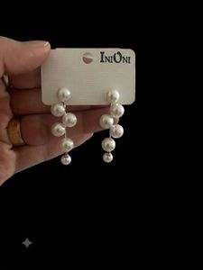 Elegant Pearl Drop Earrings