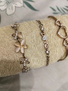 Charming Set of 3 Bracelets