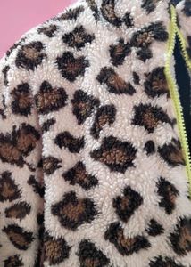 Leopard Print Teddy Jacket 🐆🤍