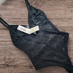 Undiz Premium Black Lace Bodysuit