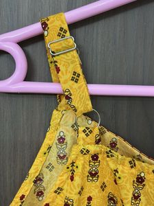 ketch branded new Yellow Printed Sundress