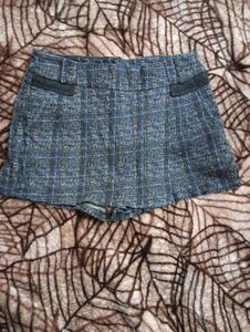 Plaid Skort