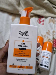 Chemist at Play AHA Body Lotion &amp; Roll-Ons