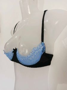 Lace Trimmed Push-Up Bra