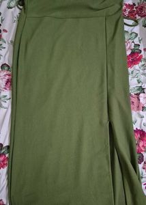 Olive Green Bodycon Dress
