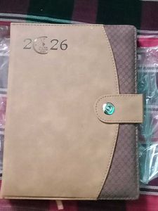 Textured Foambound diary with secret pocket