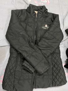 Stylish Black Quilted Jacket