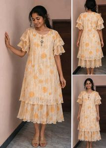 Chic Layered Midi Dress