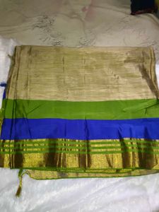 Elegant Cotton Blend Saree