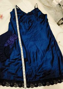 Lace Trim Slip nighty with brief