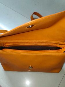 Orange Crossbody Bag