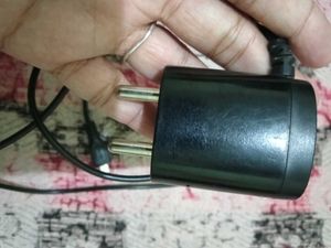 Black Mobile Charger