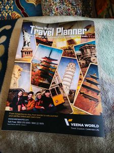 Travel book and stickers