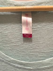 Cute Graphic Over Size Top
